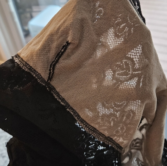 Hanky Panky vintage unpadded front lined lace bralette cropped cami - Picture 4 of 8